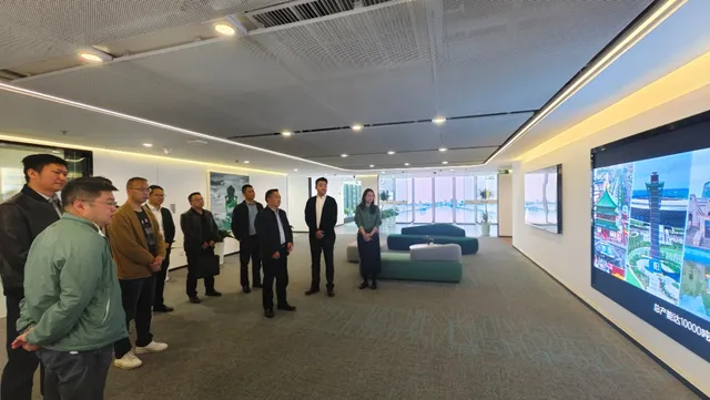 乐山市经济合作外事局一行莅临维纳氢能