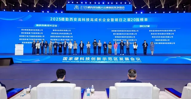 维纳股份荣耀登榜“2025德勤西安高科技高成长企业暨明日之星20强”